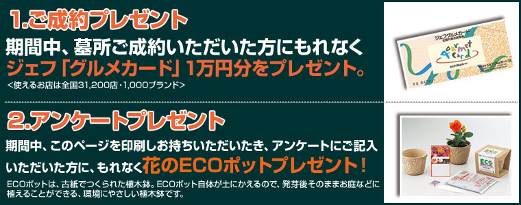 開園記念ダブルプレゼント 